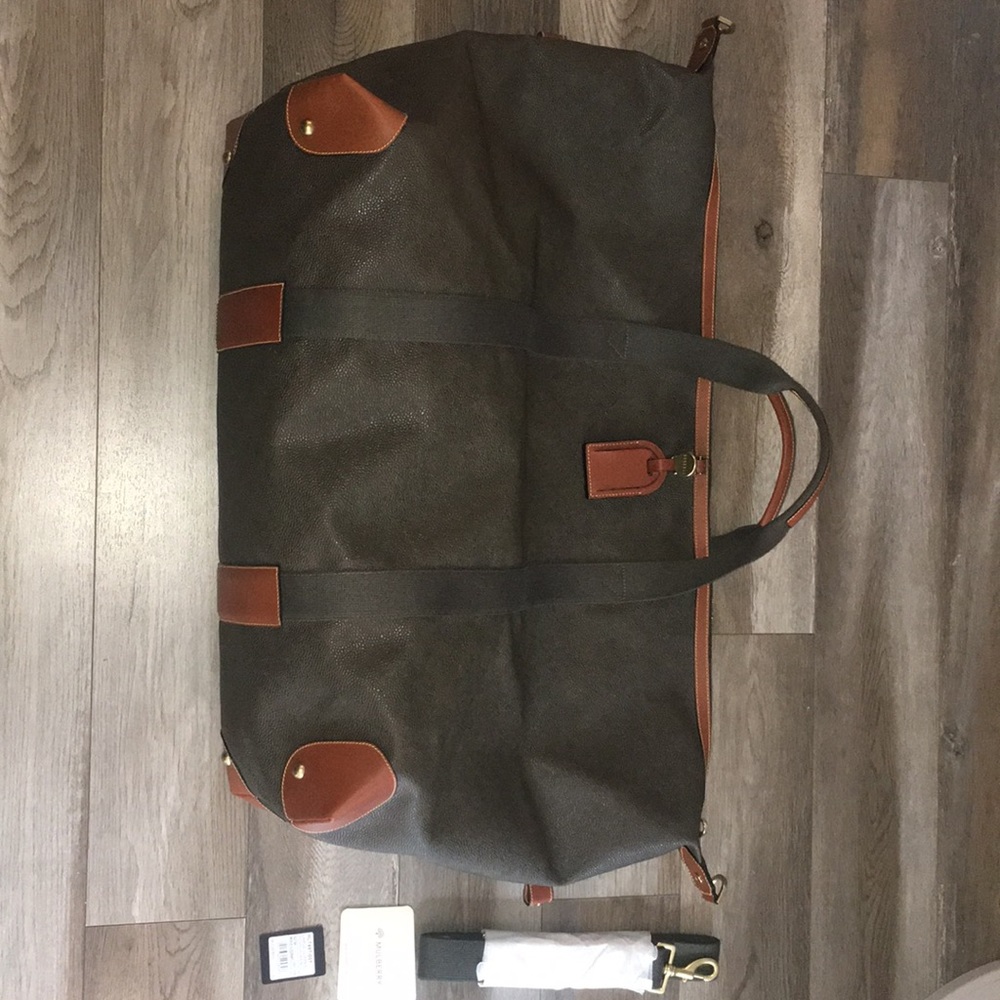 MULBERRY LARGE CLIPPER SCOTCHGRAIN